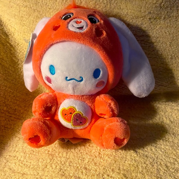 Hello Kitty x Care Bears plush set of 3 bears        New/Tags  9 inch - Picture 3 of 6